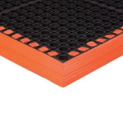 Safety TruTread Perforated Fatigue Mat 4-Sided 40x124 Inches