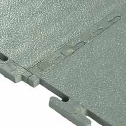 Smooth Top PVC Interlocking Grays Ever 1/4 Inch x 19.625x19.625 Inch Tile
