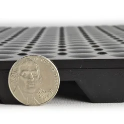 Solid Super Soft Tile - 3/4 Inch Black