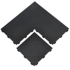 StayLock Tile Bump Top Black 9/16 Inch x 1x1 Ft.