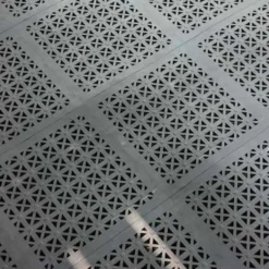 StayLock Tile Perforated Black 9/16 Inch x 1x1 Ft.