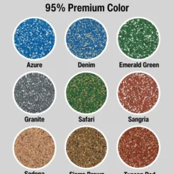 Sterling Playground Tile 95% Premium Colors 5 Inch x 2x2 Ft.