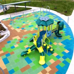 Sterling Playground Tile 95% Premium Colors 5 Inch x 2x2 Ft.