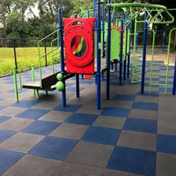 Sterling Playground Tile Solid Colors 3.25 Inch x 2x2 Ft.