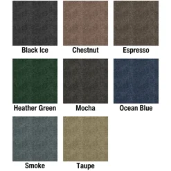Style Smart Highland Peel and Stick Carpet Tile 3 mm x 18x18 Inches 16 Per Case