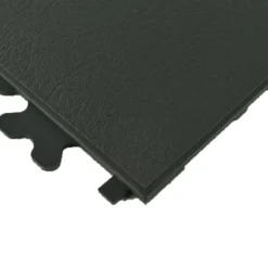 SupraTile Hidden Leather Black/Grays 5.5 mm x 20x20 Inches Case of 10