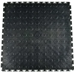 SupraTile T-Joint Coin Black/Grays 6.5 mm x 20x20 Inches Case of 10