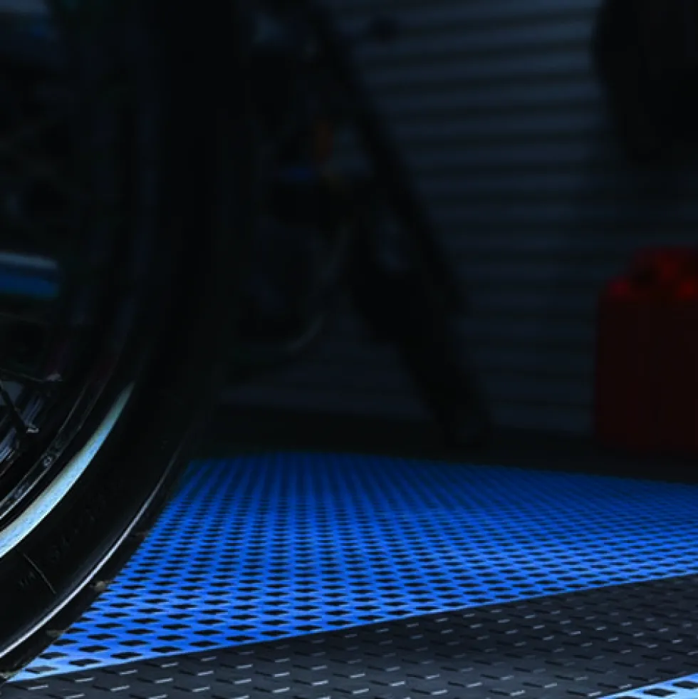 TechFloor Premium Garage Tile with Traction Top Carton of 10