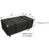 Trade Show 20 Ft. x 20 Ft. Shipping and Storage Case with Wheels