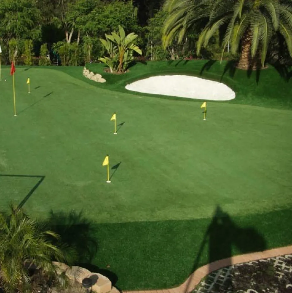 True Turf Artificial Grass Turf Roll 9/16 Inch x 15 Ft. Wide 5 mm Padded Per SF