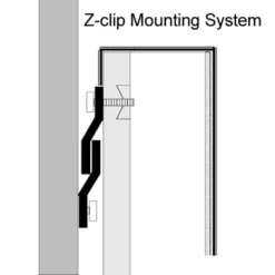 Wall Pad 2x7 ft 2 Inch ASTM Foam WB Z Clip