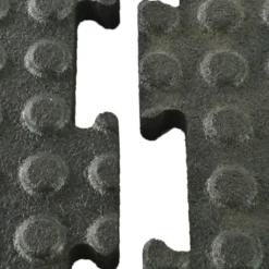 Washbay Button Top Rubber Mats 1/2 Inch 12x12 Ft Kit