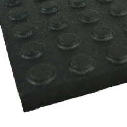 Washbay Button Top Rubber Mats 1/2 Inch 12x16 Ft Kit