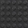 Washbay Button Top Rubber Mats 1/2 Inch 10x10 Ft Kit