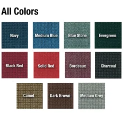 Waterhog Fashion Indoor Outdoor Entrance Mat Smooth Back 35 x 59 inches