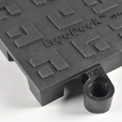 WearWell ErgoDeck HD Solid Black 18 x 18 Inch Tile Case of 10