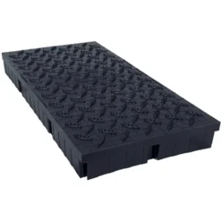Wearwell Foundation Platform DIY Diamond-Plate Tile 2 Inch x 9x18 Inch