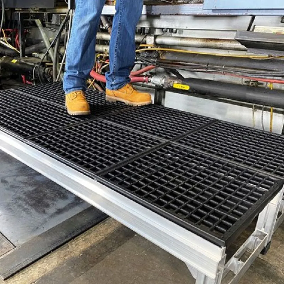 Wearwell Foundation Platform System Open 8Hx18Wx54L Inch Kit