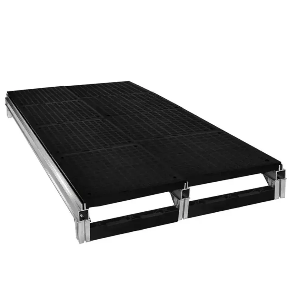 Wearwell Foundation Platform System Smooth 8Hx18wx18L Inch Kit