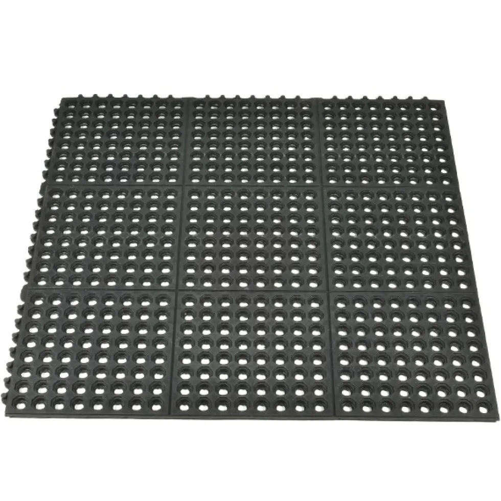 Wearwell 24/Seven GR Perforated 3x3 Ft Mat