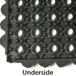 Wearwell 24/Seven GR Perforated 3x3 Ft Mat