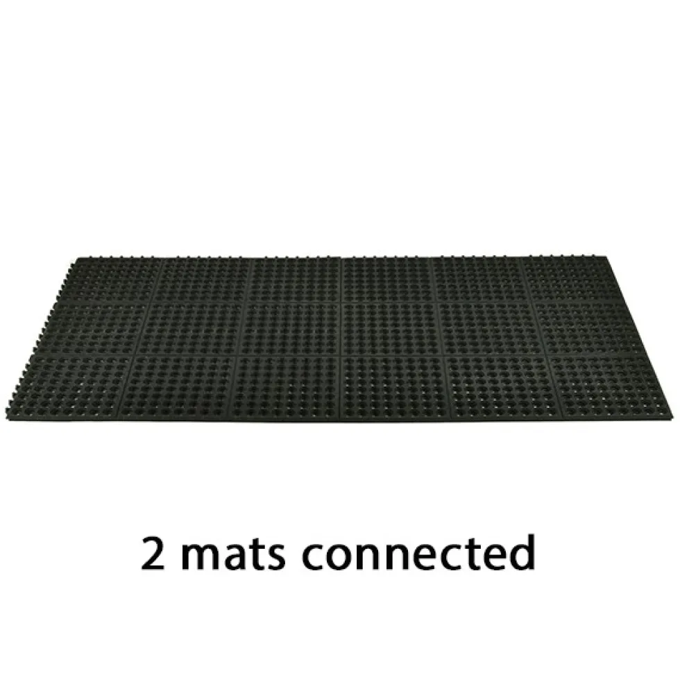 Wearwell 24/Seven GR Perforated 3x3 Ft Mat
