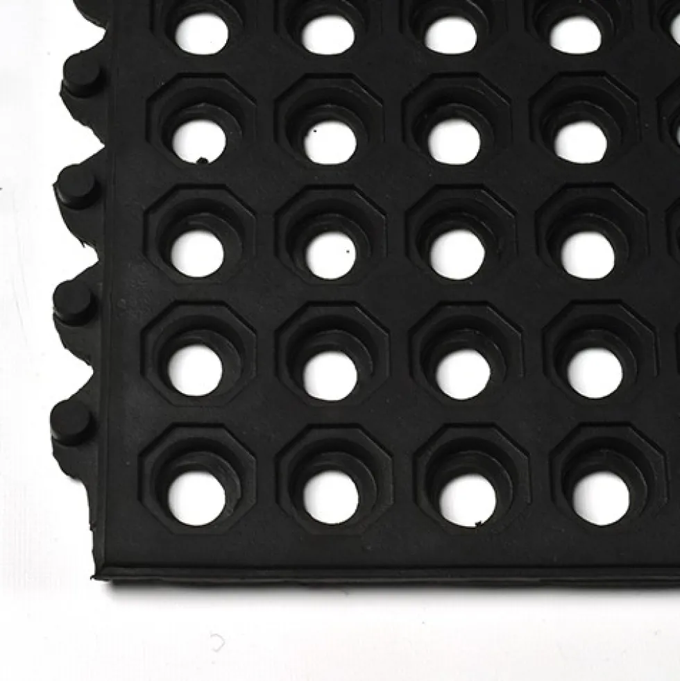 Wearwell 24/Seven GR Perforated 3x3 Ft Mat
