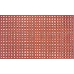 WorkStep Red Perforated Drainage Mat 3x10 Feet